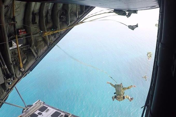 NZSAS Parachute Load Follow